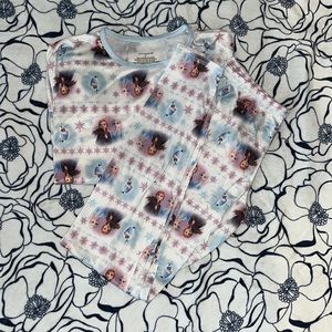 Girl pj set frozen, size:large